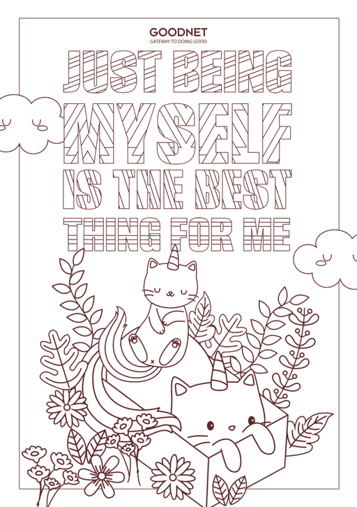 just being my self...