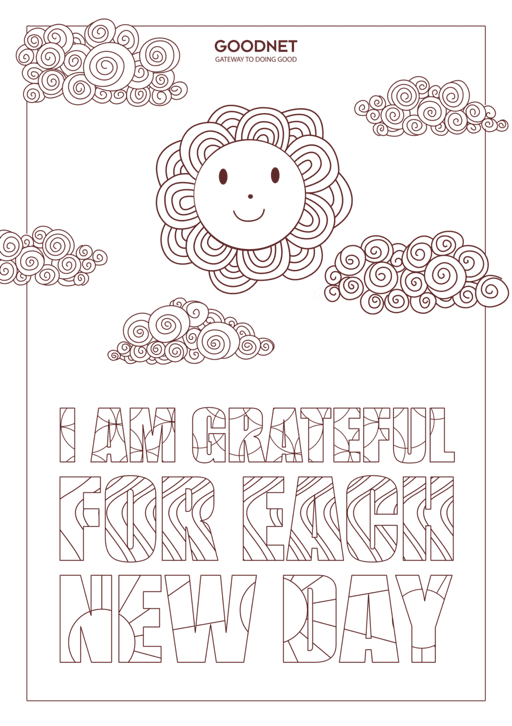 I am grateful for each new day