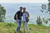 Maria and Anthony Russo, during their travels to Rwanda