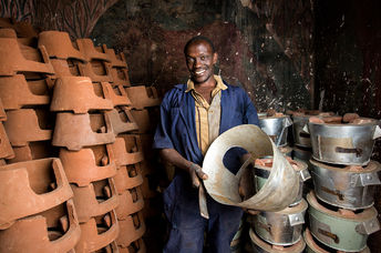 An entrepeneur funded by The Adventure Project