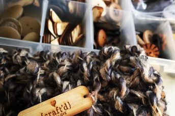 All scarves are completely handmade with lots of love. (Craft'd With Love)