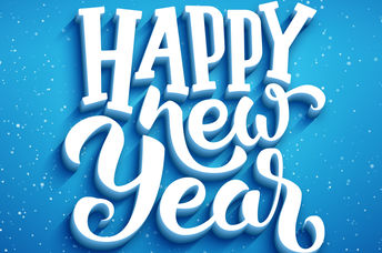 New Year's resolutions infographic