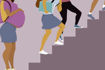 Straight talking staff and their children