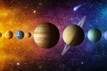 Even just the planets in our solar system are millions of kilometers away from our home. (Shutterstock)