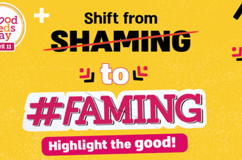 Highlight the good by joining the hashtag FAMING campaign