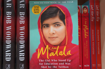 Nobel Peace prize winner Malala Yousafzai