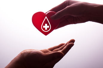 Blood donations save lives.