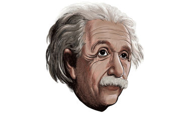Albert Einstein.