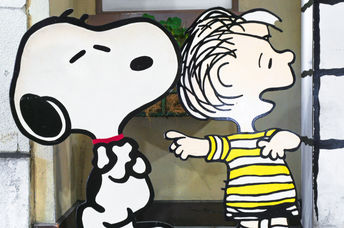 Snoopy and Linus.