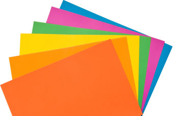 Colored paper.