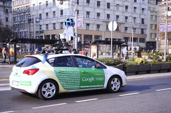 Street view in Belgrade.