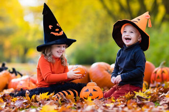 Halloween is family fun time.