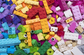 LEGO bricks.