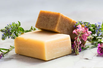 Handmade soap.