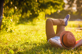 Enjoy your surroundings when you live in the present.