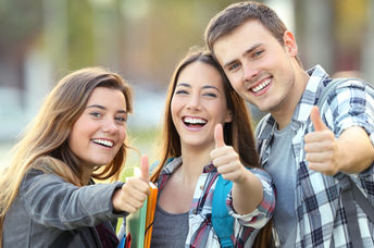 This study of university students brought smiles to them and people around them.