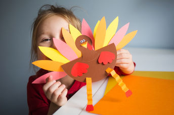 Thanksgiving means spending  time with family.