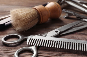 Barber tools.