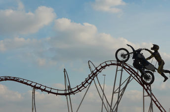 Don't try this stunt at home.