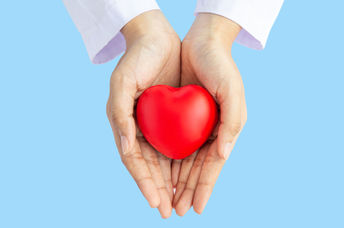 Giving from the heart.