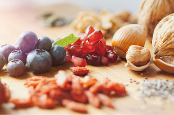 Various superfoods that are packed with nutrition.