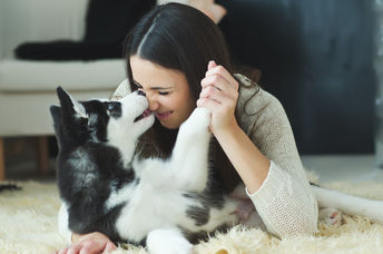 Dogs are a woman’s best friend too!