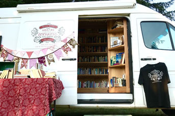 The mobile bookstore.