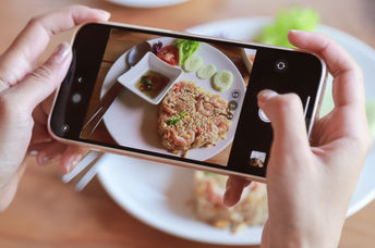 A photo of fried rice.