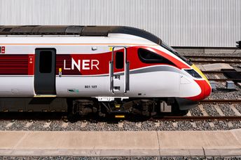 LNER commuter train.