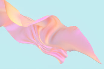 Smooth, elegant flying cloth.