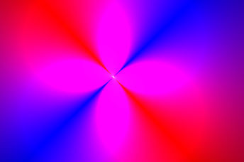 Focus against a color background.