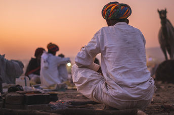 Photo of an Indian man.