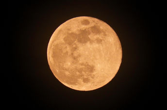 A picture of the Moon.