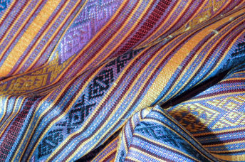 A silk scarf.