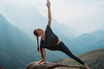 Practicing yoga is good for your health.