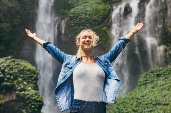 Finding awe in nature.