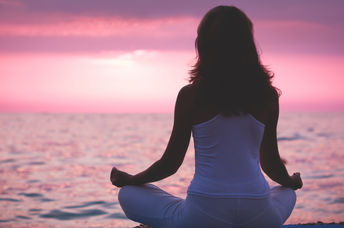 There is a connection between the food you eat and meditation.