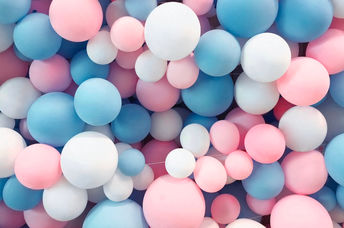 Colorful balloons.
