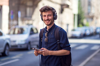 Portrait of a young man.