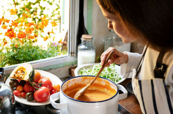 Soup is a great comfort food.