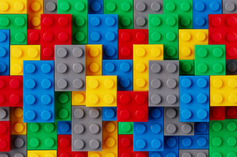 Colorful Lego.