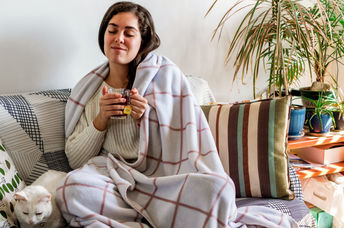 A steaming cup of tea can help heal a cold.