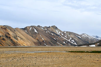 The volcanic area in Iceland.
