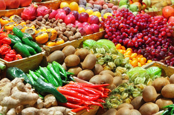 Vegetables and Fruits.