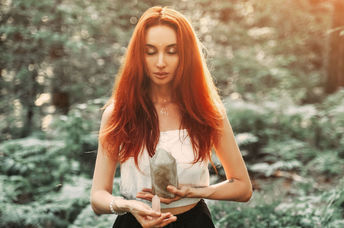 Crystals can be powerful meditation tools.