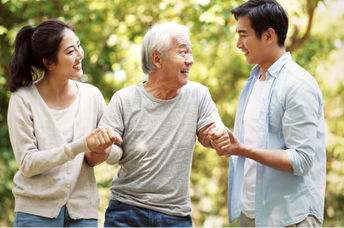 Japan is a blue zone where people tend to live longer.