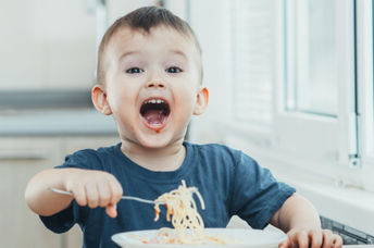 Even the pickiest eaters will gobble up shaghetti.