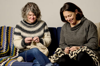 Loose Ends founders, Jennifer Simonic and Masey Kaplan.