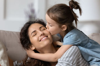 The amazing bond between mothers and children.