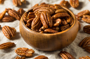 Pecans are healthy and nutritious.